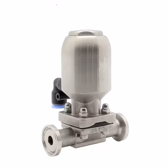Tri-Clamp Connection Sanitary Pneumatic Diaphragm Valve