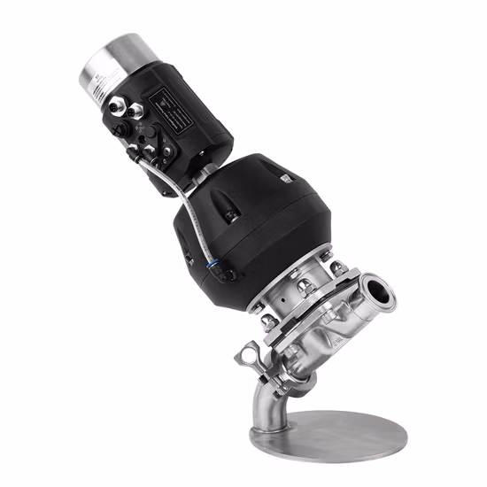 Stainless Steel Pharma Sanitary Tank Bottom Diaphragm Membrane Valve